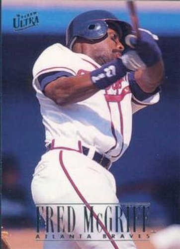 #441 Fred McGriff - Atlanta Braves - 1996 Ultra Baseball