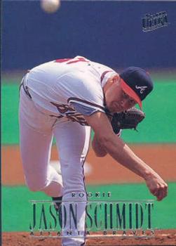 #445 Jason Schmidt - Atlanta Braves - 1996 Ultra Baseball