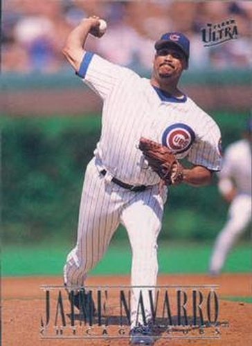 #456 Jaime Navarro - Chicago Cubs - 1996 Ultra Baseball