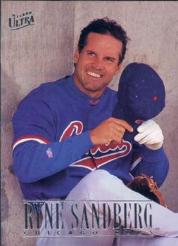 #457 Ryne Sandberg - Chicago Cubs - 1996 Ultra Baseball