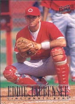 #467 Eddie Taubensee - Cincinnati Reds - 1996 Ultra Baseball