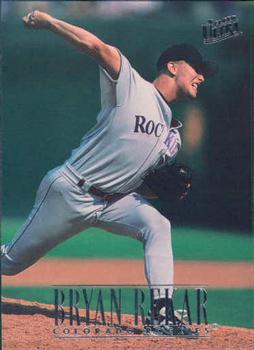 #473 Bryan Rekar - Colorado Rockies - 1996 Ultra Baseball