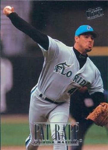 #480 Pat Rapp - Florida Marlins - 1996 Ultra Baseball