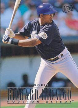 #487 Richard Hidalgo - Houston Astros - 1996 Ultra Baseball