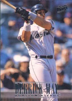 #489 Derrick May - Houston Astros - 1996 Ultra Baseball