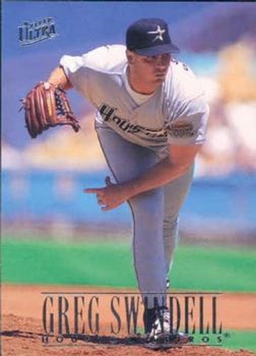 #490 Greg Swindell - Houston Astros - 1996 Ultra Baseball