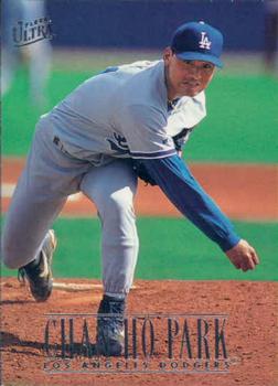 #499 Chan Ho Park - Los Angeles Dodgers - 1996 Ultra Baseball