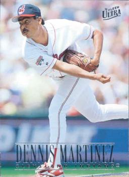#49 Dennis Martinez - Cleveland Indians - 1996 Ultra Baseball