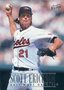 #4 Scott Erickson - Baltimore Orioles - 1996 Ultra Baseball