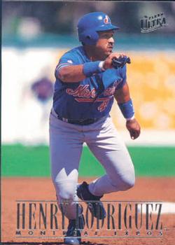 #508 Henry Rodriguez - Montreal Expos - 1996 Ultra Baseball