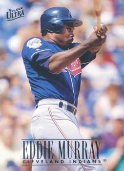 #51 Eddie Murray - Cleveland Indians - 1996 Ultra Baseball