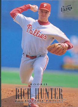 #522 Rich Hunter - Philadelphia Phillies - 1996 Ultra Baseball