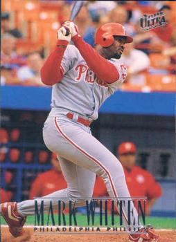 #529 Mark Whiten - Philadelphia Phillies - 1996 Ultra Baseball