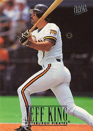 #534 Jeff King - Pittsburgh Pirates - 1996 Ultra Baseball
