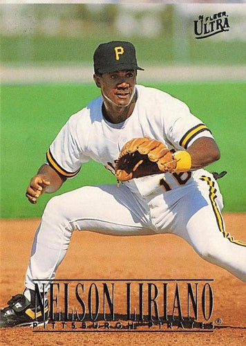 #536 Nelson Liriano - Pittsburgh Pirates - 1996 Ultra Baseball