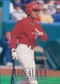 #539 Luis Alicea - St. Louis Cardinals - 1996 Ultra Baseball