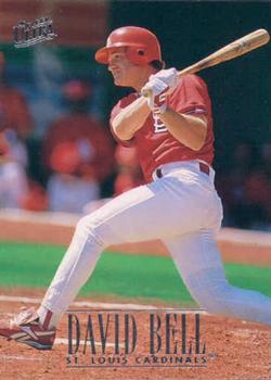 #540 David Bell - St. Louis Cardinals - 1996 Ultra Baseball