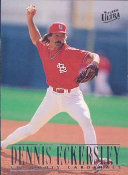 #545 Dennis Eckersley - St. Louis Cardinals - 1996 Ultra Baseball