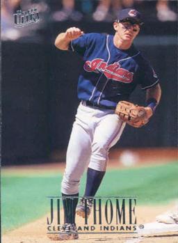 #54 Jim Thome - Cleveland Indians - 1996 Ultra Baseball