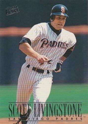 #560 Scott Livingstone - San Diego Padres - 1996 Ultra Baseball