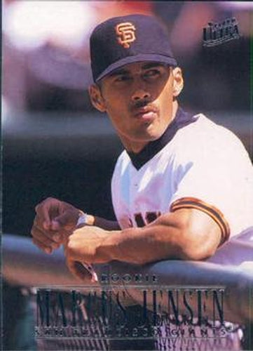 #569 Marcus Jensen - San Francisco Giants - 1996 Ultra Baseball