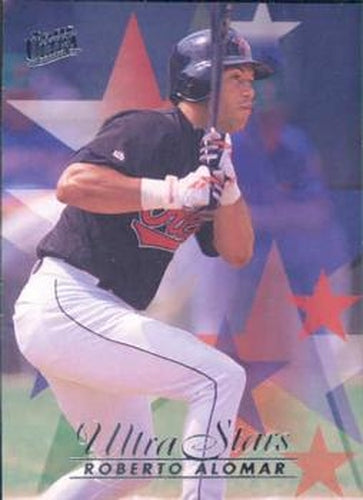 #573 Roberto Alomar - Baltimore Orioles - 1996 Ultra Baseball