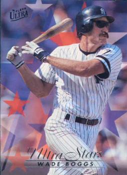 #576 Wade Boggs - New York Yankees - 1996 Ultra Baseball