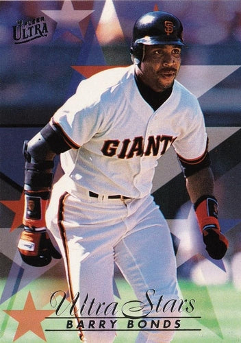 #577 Barry Bonds - San Francisco Giants - 1996 Ultra Baseball