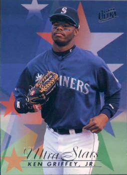 #579 Ken Griffey Jr. - Seattle Mariners - 1996 Ultra Baseball