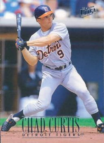 #57 Chad Curtis - Detroit Tigers - 1996 Ultra Baseball