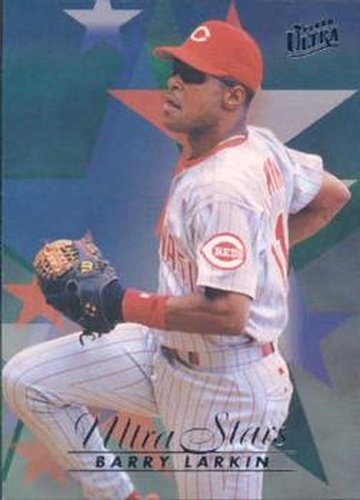#583 Barry Larkin - Cincinnati Reds - 1996 Ultra Baseball