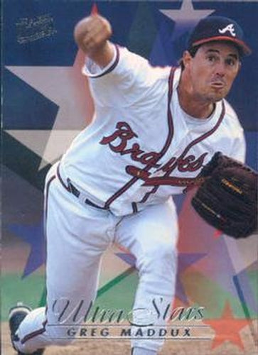 #585 Greg Maddux - Atlanta Braves - 1996 Ultra Baseball