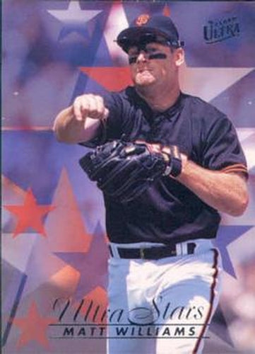 #592 Matt Williams - San Francisco Giants - 1996 Ultra Baseball