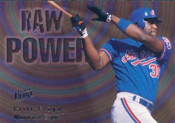 #595 Cliff Floyd - Montreal Expos - 1996 Ultra Baseball