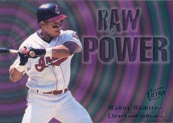 #599 Manny Ramirez - Cleveland Indians - 1996 Ultra Baseball
