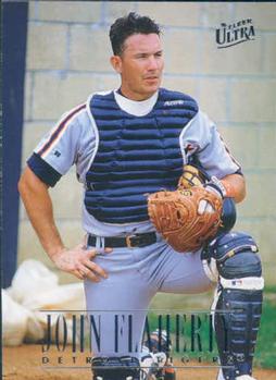 #59 John Flaherty - Detroit Tigers - 1996 Ultra Baseball