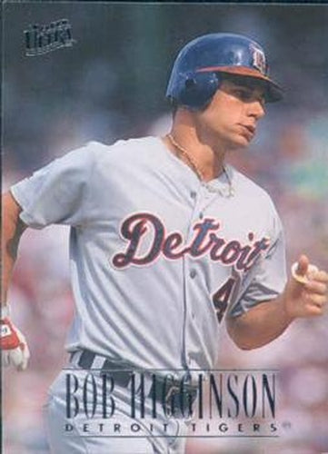 #62 Bobby Higginson - Detroit Tigers - 1996 Ultra Baseball