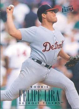 #63 Felipe Lira - Detroit Tigers - 1996 Ultra Baseball
