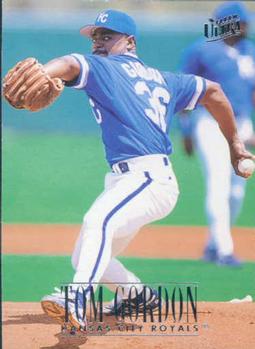 #70 Tom Gordon - Kansas City Royals - 1996 Ultra Baseball