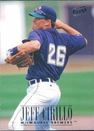 #78 Jeff Cirillo - Milwaukee Brewers - 1996 Ultra Baseball