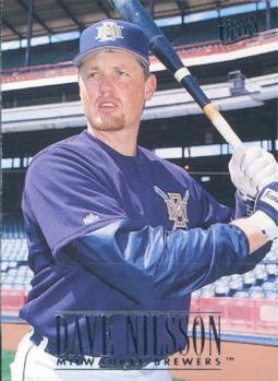 #82 Dave Nilsson - Milwaukee Brewers - 1996 Ultra Baseball