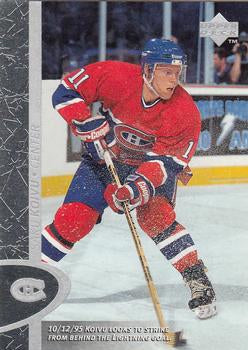 #82 Saku Koivu - Montreal Canadiens - 1996-97 Upper Deck Hockey