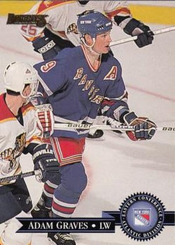 #82 Adam Graves - New York Rangers - 1995-96 Donruss Hockey