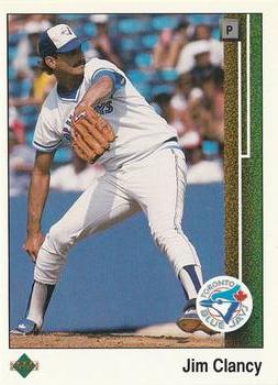 #282 Jim Clancy - Toronto Blue Jays - 1989 Upper Deck Baseball
