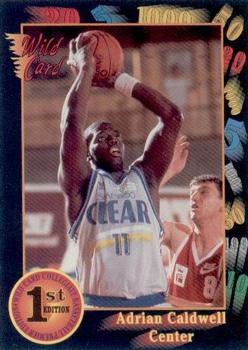 #82 Adrian Caldwell - Lamar Cardinals - 1991-92 Wild Card Basketball