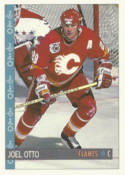 #82 Joel Otto - Calgary Flames - 1992-93 O-Pee-Chee Hockey