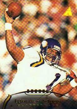 #82 Warren Moon - Minnesota Vikings - 1995 Pinnacle Football