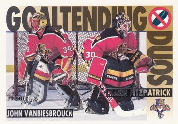 #82 John Vanbiesbrouck / Mark Fitzpatrick - Florida Panthers - 1994-95 O-Pee-Chee Premier Hockey