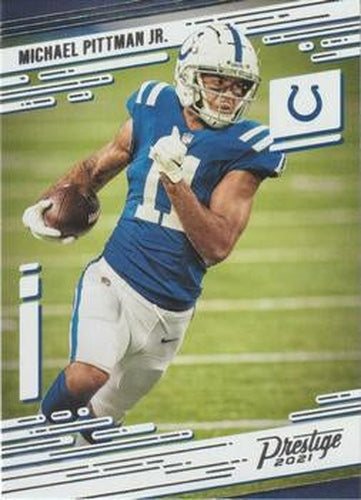 #82 Michael Pittman Jr. - Indianapolis Colts - 2021 Panini Prestige Football
