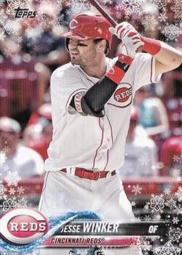 #HMW82 Jesse Winker - Cincinnati Reds - 2018 Topps Holiday Baseball